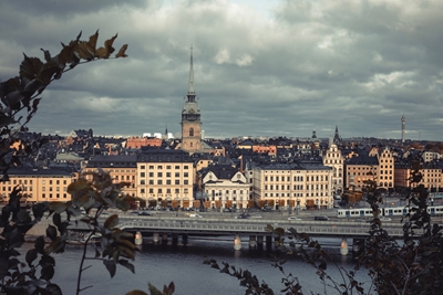Stadsgezicht van Stockholm 