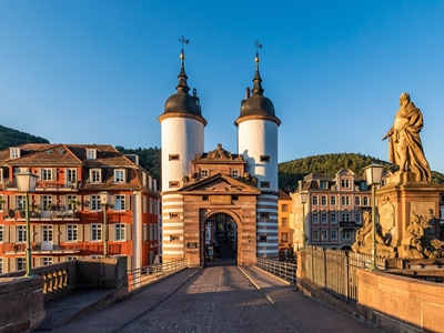Ponte velha em Heidelberg