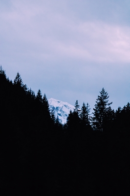 Twilight at the Mountain