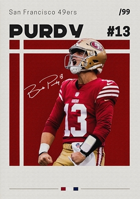 Brock Purdy San Francisco 49er