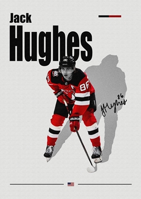 Jack Hughes IJshockey