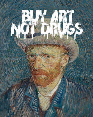 Comprar arte e não drogas