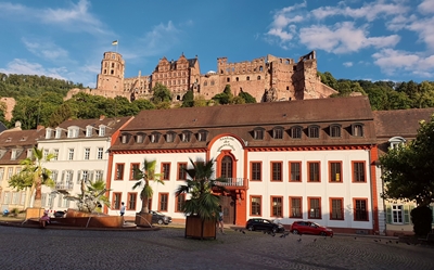 Heidelbergs castle in Germany 