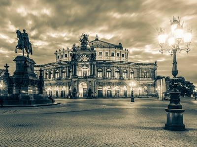Semper Opera House in Dresden 