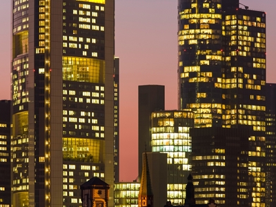 Skyscrapers in Frankfurt 
