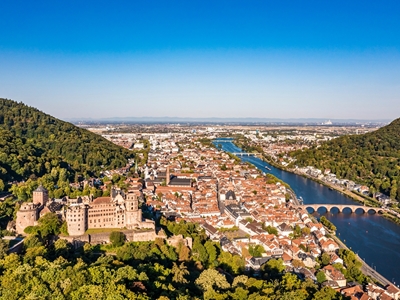 Luftbildaufnahme  Heidelberg 