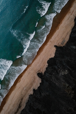 Beach from above