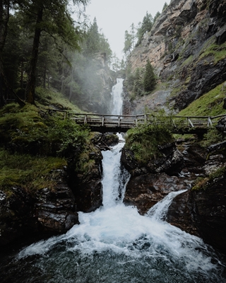 Waterfall path