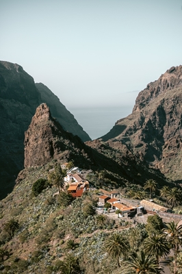 Výhled Masca, Tenerife, Španělsko