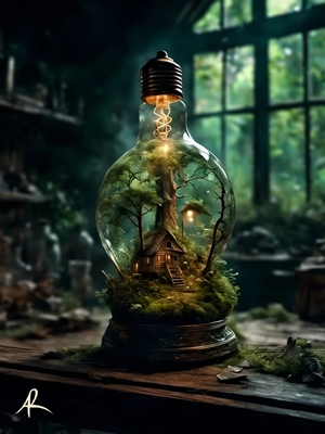 Fairytale in a Light Bulb