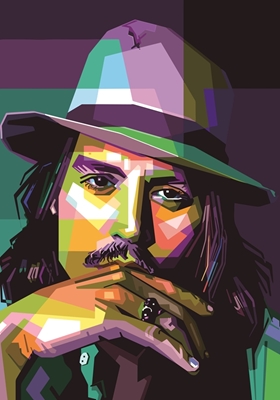 Johnny Depp Pop Art Portrait
