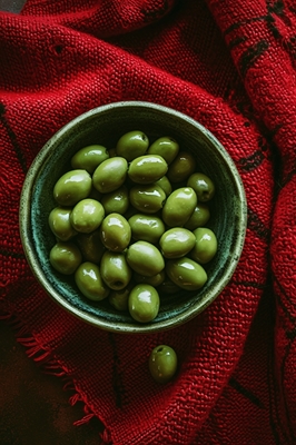 Skål med oliver