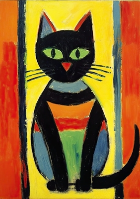 Katze Poster Cat Print