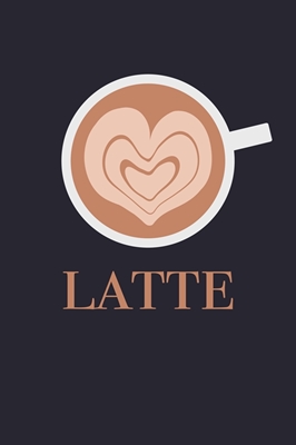 Latte from above
