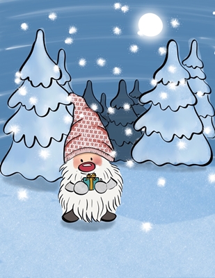 Gnome in a snowy forrest 