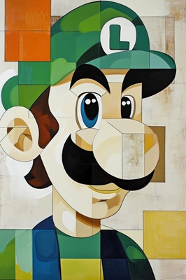 Minimalistisk Luigi