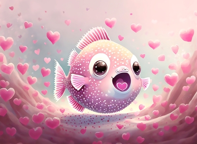 Blowfish in love