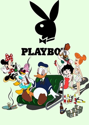 Playboy Donald Duck