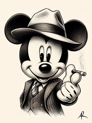 Mafiosi Mickey Mouse