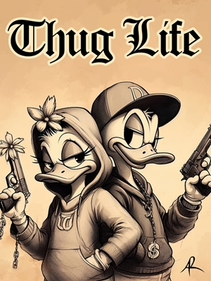Daisy & Donald Duck Thug Life