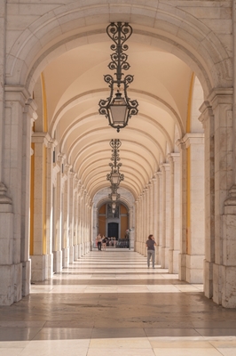 Arches in Lisbon Portugal