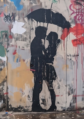 The lovers x Banksy