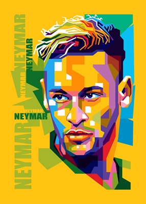 Neymar WPAP Pop Art