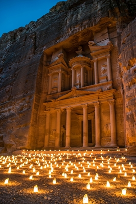 Petra At Night