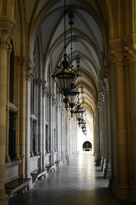 Corridor in Wien