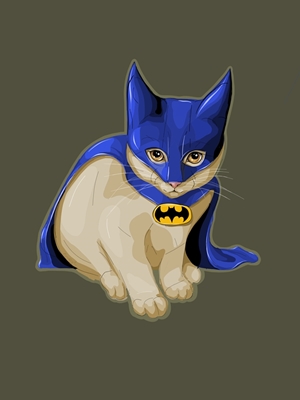 Batman cat