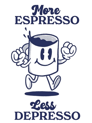 more espresso less depresso