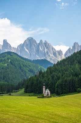 Church in the Dolomites