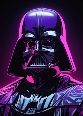 Darth Vader - Blazing Neon