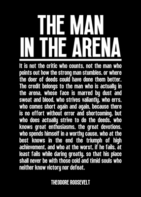 The Man In The Arena