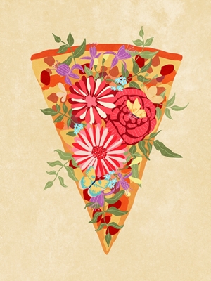 A Flower Pizza, per favore!