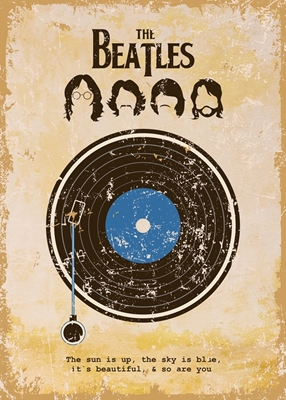 The Beatles vinyl record