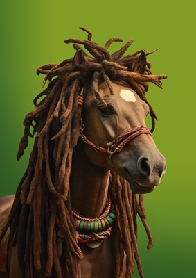 Rasta horse