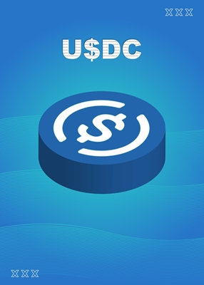 USDC Cryptocurrency Coin