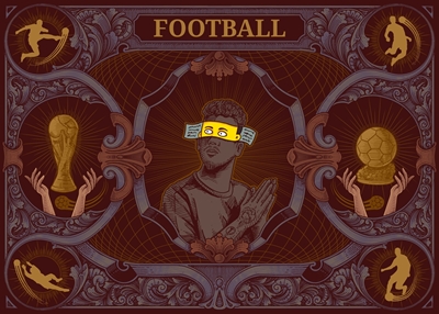 Firmino Cartoon Football 