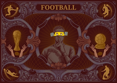 Neuer Cartoon Football 