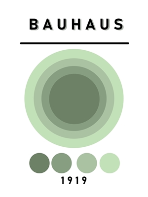 Bauhaus Monstera Circles