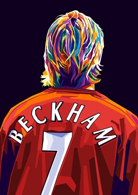 David Beckham Wpap Art