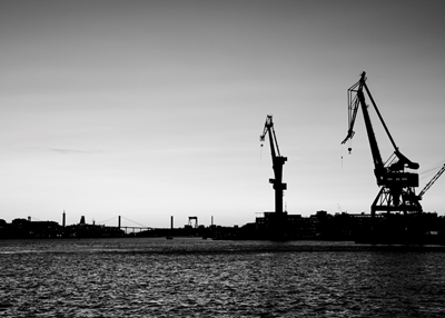 De silhouetten van Göteborg