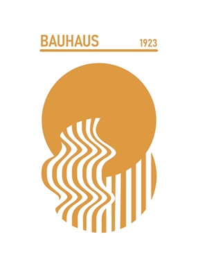 Bauhaus Circles Geometric Art