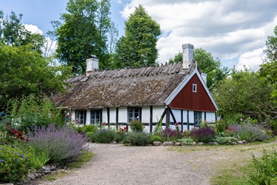 Half-timbered house