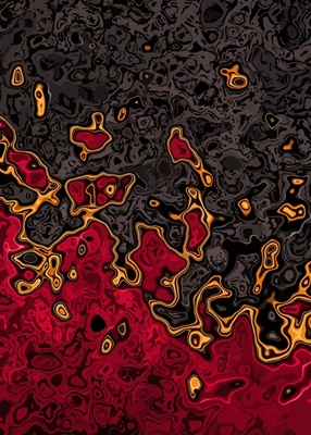 abstract image of lava and soi