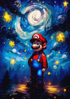 Super Mario At Night