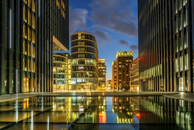 Skyline Medienhafen Düsseldorf