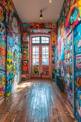 Graffiti Wohnung