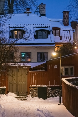 Stockholm i vinterskrud